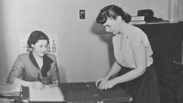 AMI employees in 1949
