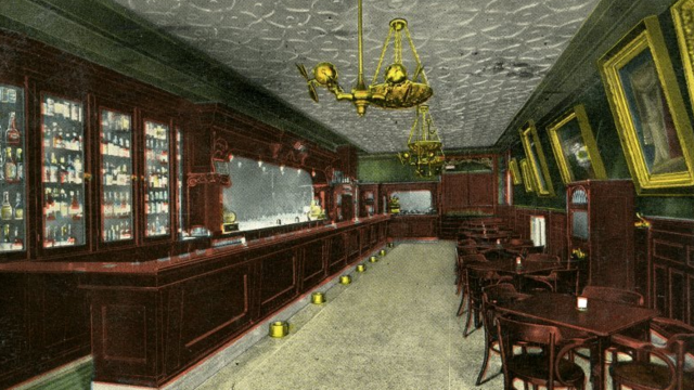 Gabel’s Entertainer at Louis van Dall Café, Detroit in 1914