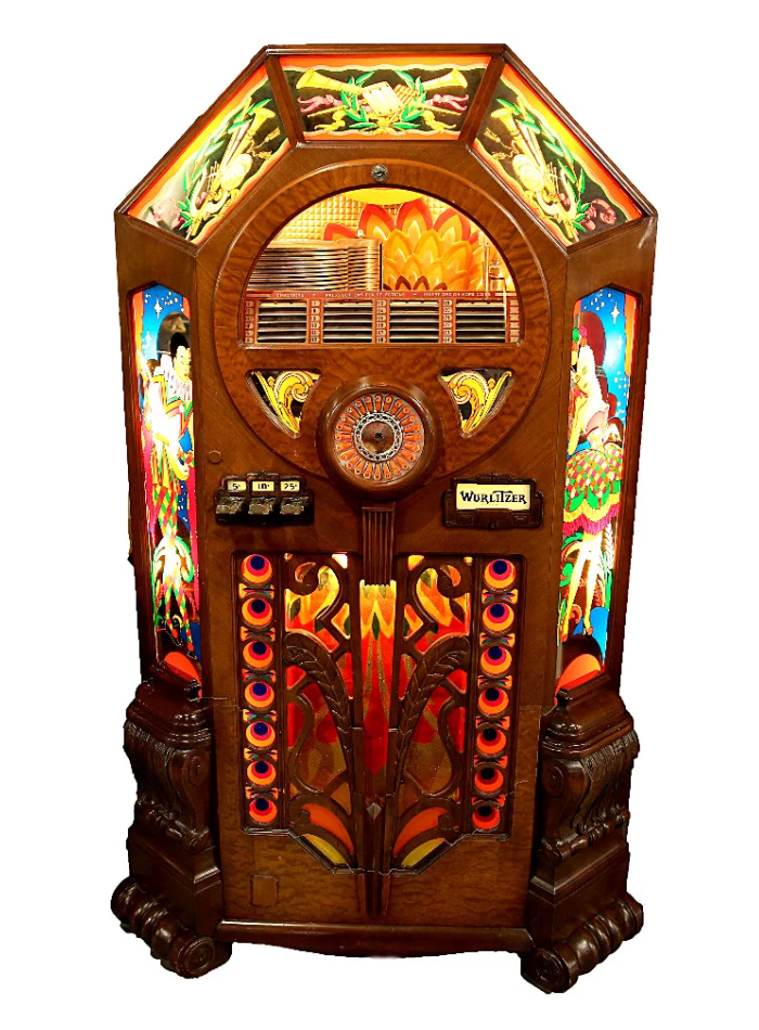 Wurlitzer Victory Conversion with Rotary Wheel